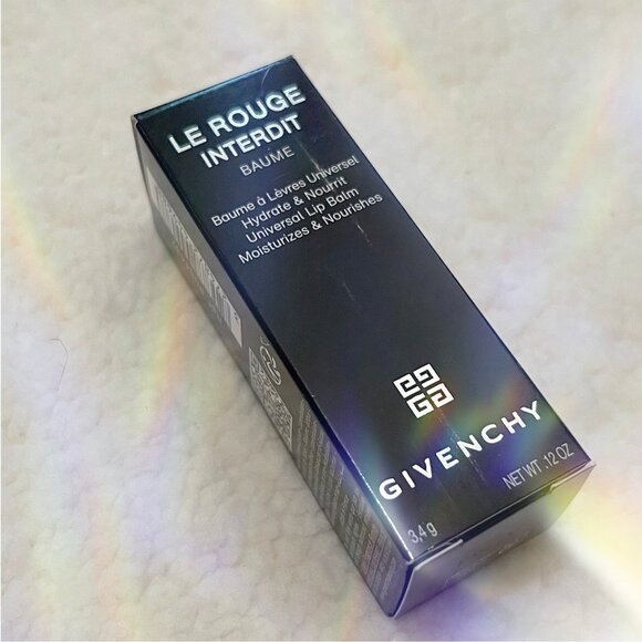 Givenchy Le Rouge Interdit Lip Balm- 00 Baume *BNIB* - Picture 2 of 3